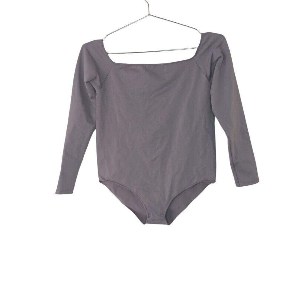 New with Tags Skims ESSENTIAL OFF THE SHOULDER BODYSUIT SZ 2X/3X in Zinc - Picture 3 of 12